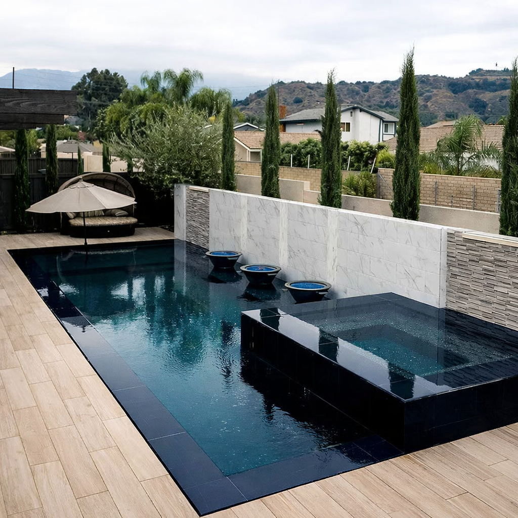 imgen de una alberca ideal como la representamos